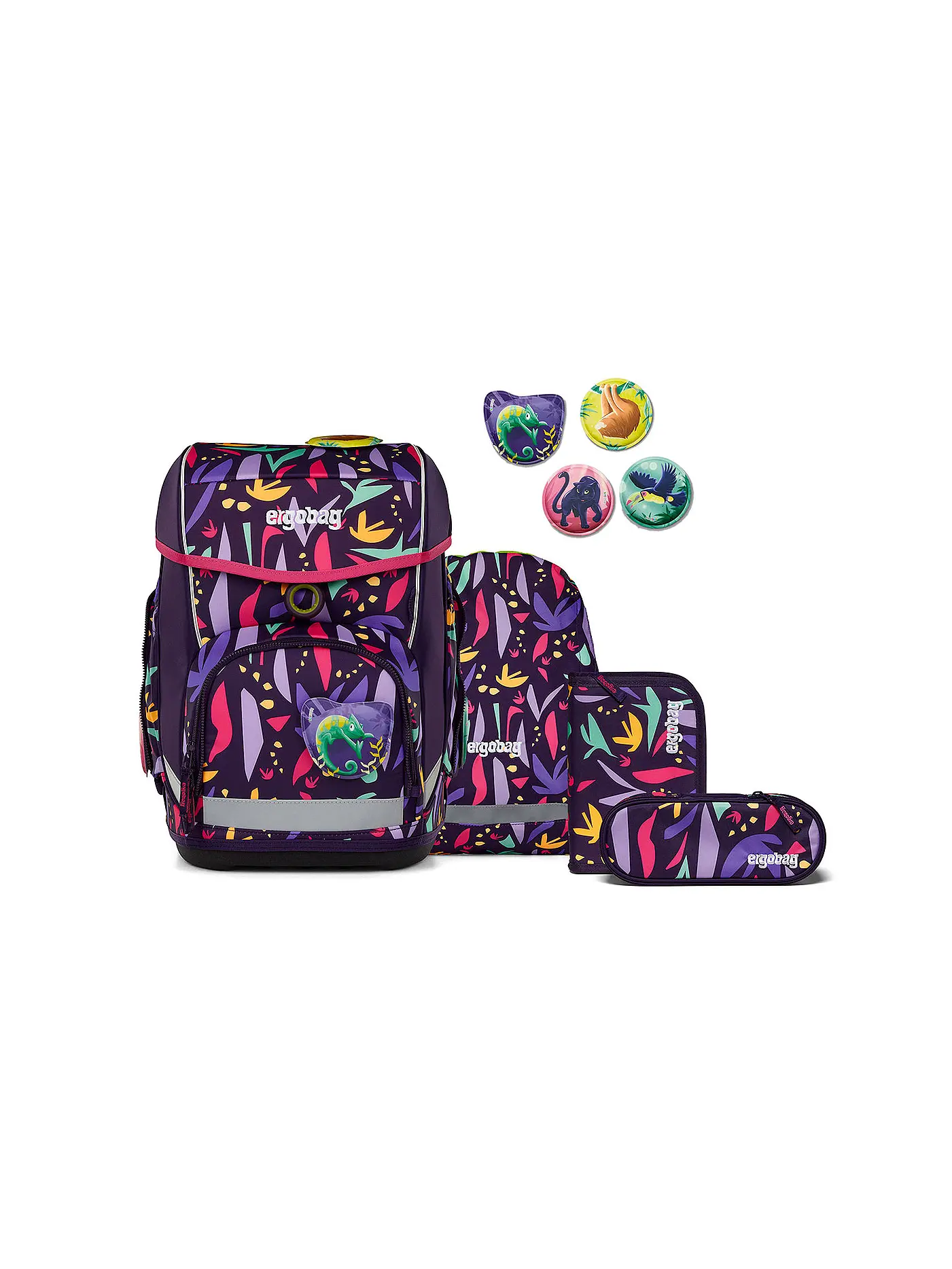 ERGOBAG | Schultasche Set 5tlg AmBärzonas CUBO Neo | 